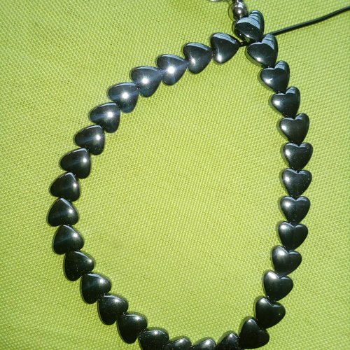 Bracelet sur mesure hématite