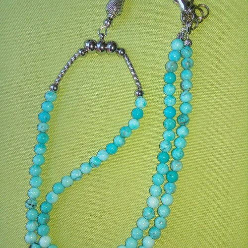 Collier turquoise