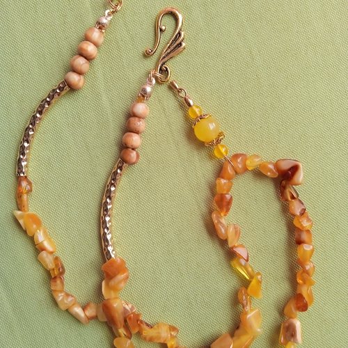 Collier ambre