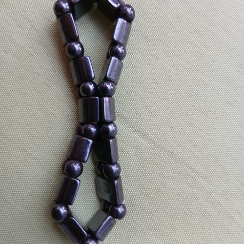 Bracelet hematite magnétique