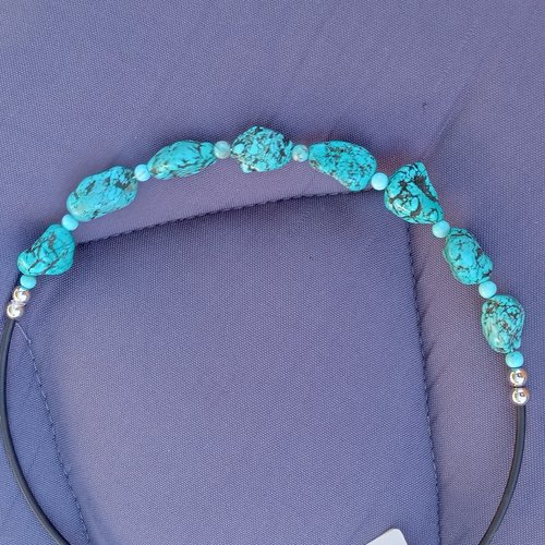 Collier avec turquoise