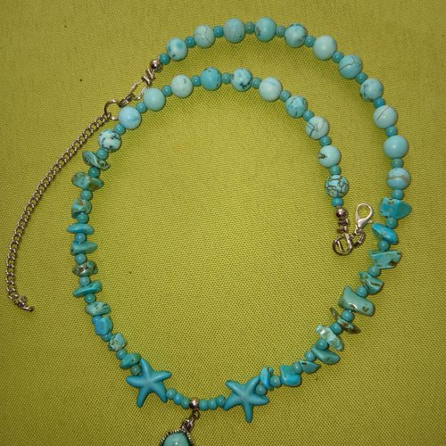 Collier turquoise