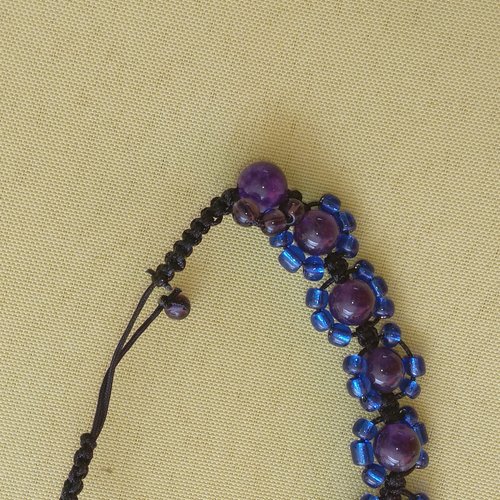 Bracelet améthyste