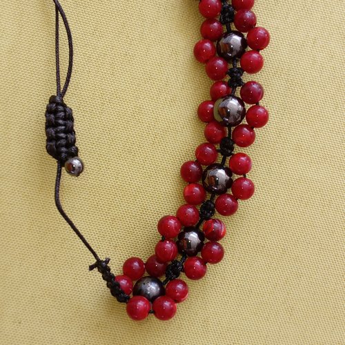 Bracelet hématite