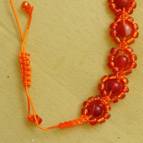 Bracelet cornaline