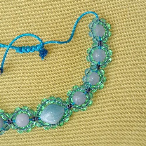 Bracelet aigue marine