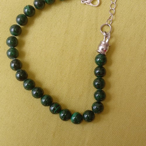 Bracelet, malachite