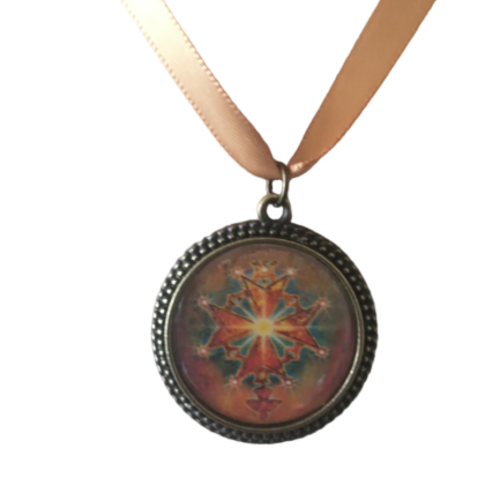 Pendentif croix  huguenote design syratsu pm2