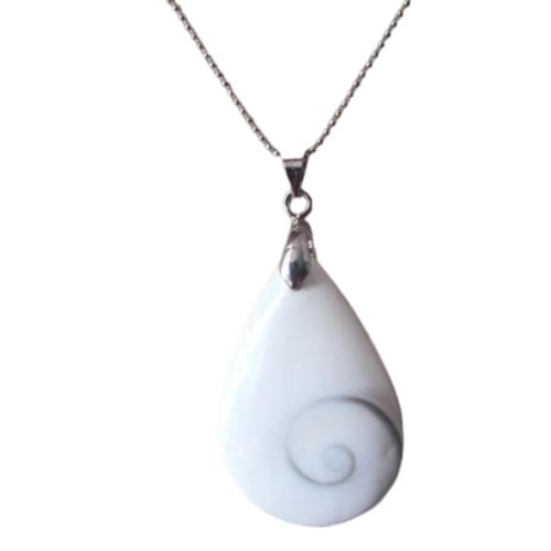 Pendentif larme oeil de ste lucie
