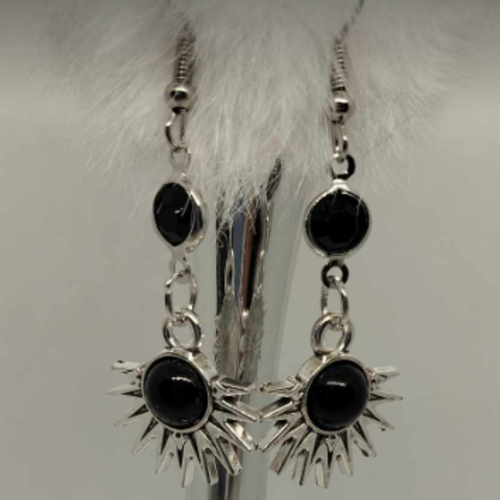 Boucles d'oreilles soleil