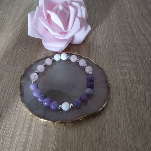 Bracelet perles naturelles