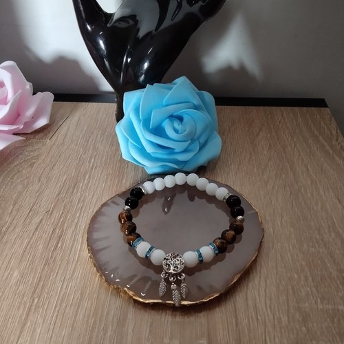 Bracelet perles naturelles
