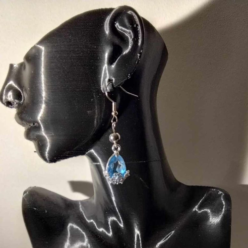 Boucles d'oreilles goutte, inoxydable