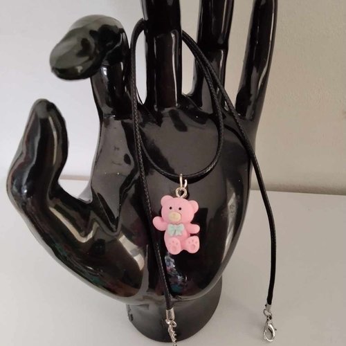 Collier enfants, ourson
