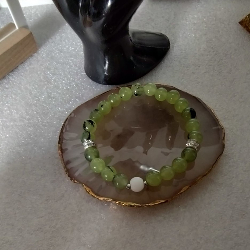 Bracelet perles naturelles
