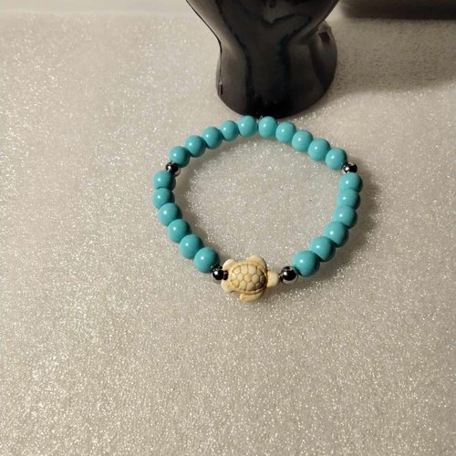 Bracelet tortue, perles