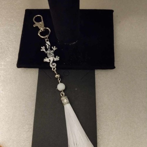 Bijou de sac,porte clé salamndre