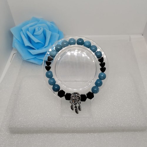 Bracelet arbre de vie, perles naturelles