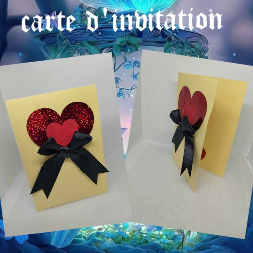 Carte invitation