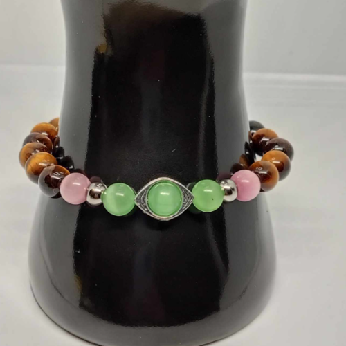 Bracelet perles naturelles