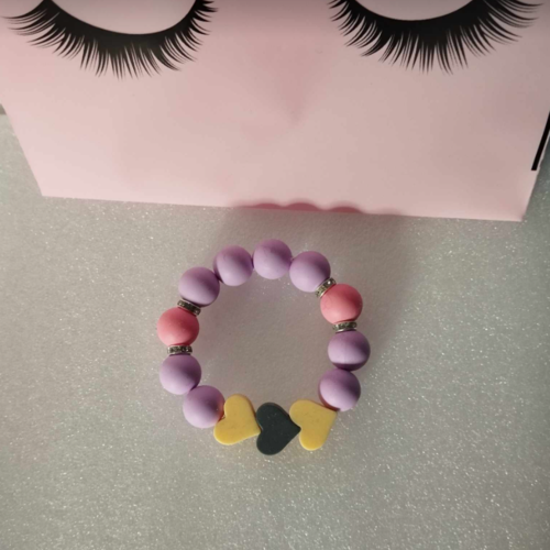 Bracelet enfant, coeur