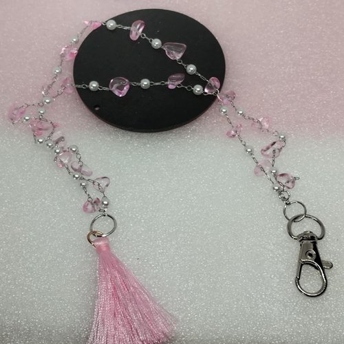 Bijou de téléphone pompon