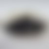 5 cabochons pépite strass carré argenté gris reflet 11.5mm résine