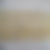90cm de dentelle brodée ovale sequins dorés sur tulle blanc