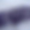 1m de cordon fil collier en cuir véritable violet de 1,5mm