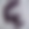 90cm de cordon violet lien suédine (cuir de suède) 2.5mm