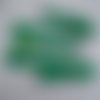 Bretelle vert 2.5x100cm réglable élastique adulte à 3 clips