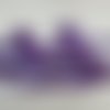  1.20m de ruban paillette mauve violet 10mm souple