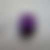 Lot de 3m de ruban satin violet foncé de 4mm