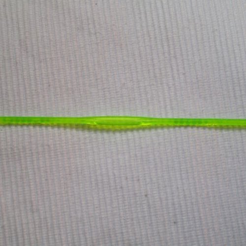 1 crochet n°3mm vert fluo bulle acrylique 14cm