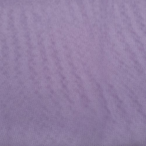 160x24cm de tulle parme petite maille très souple