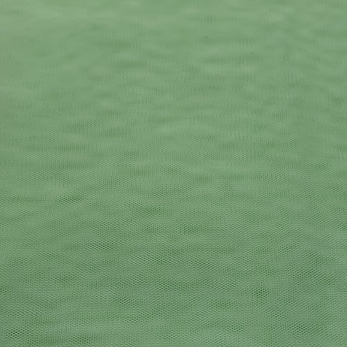 110x80cm de tulle vert clair petite maille très souple