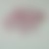 2 perles rose swarovski goutte cône 16x8mm véritable