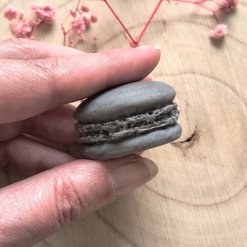 Macarons fondants parfumés réglisse