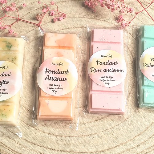 Tablette fondant parfumée senteur au choix