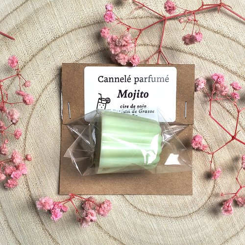 Cannelé fondant parfumé mojito