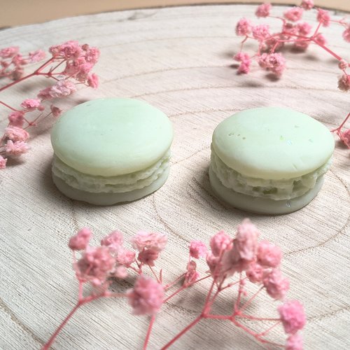 Macarons fondant parfumé mojito