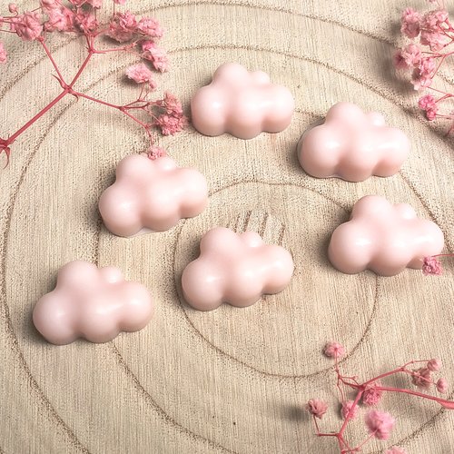 Fondant nuages parfumés fraise des bois