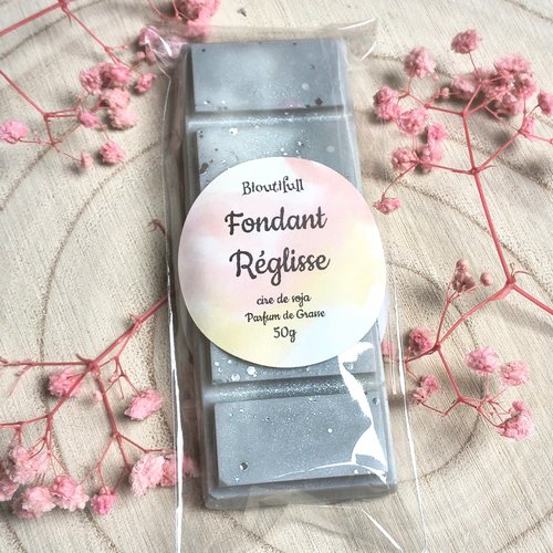 Fondant tablette parfumée réglisse