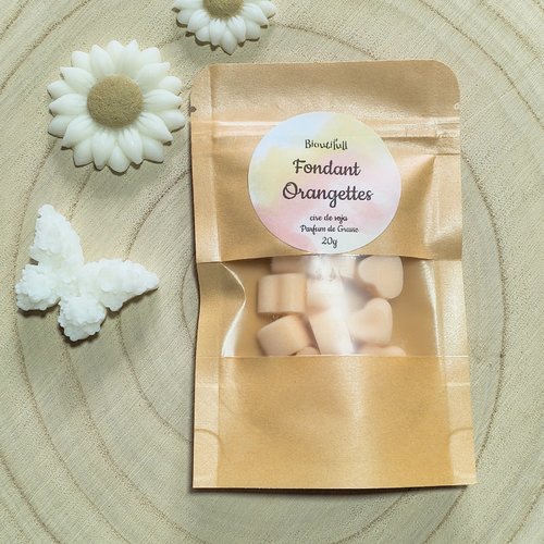 Sachet mini coeurs fondant parfumé orangettes