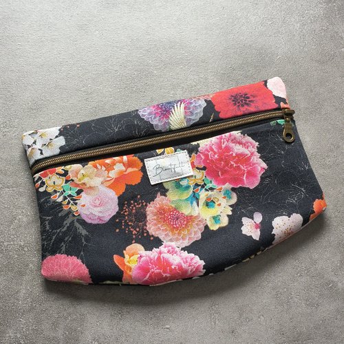 Pochette amovible " collection fleurs d'asie " n°2