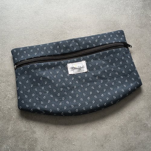 Pochette amovible bleu