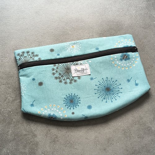 Pochette amovible bleu ciel '' pissenlit ''