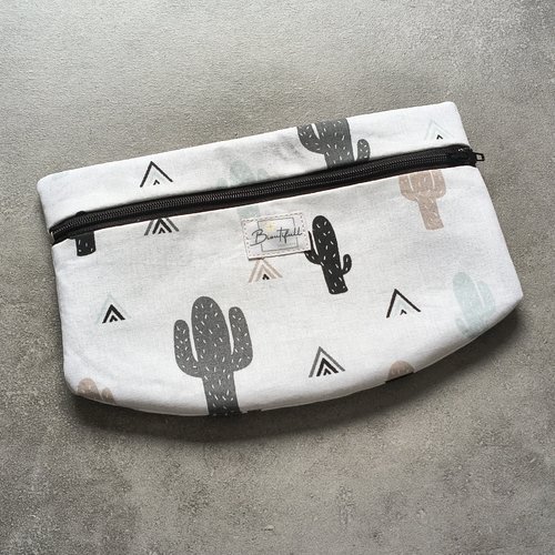 Pochette amovible thème cactus