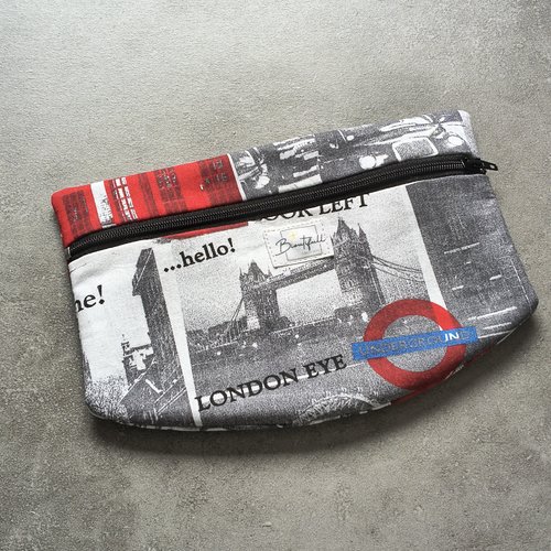 Pochette amovible thème londres