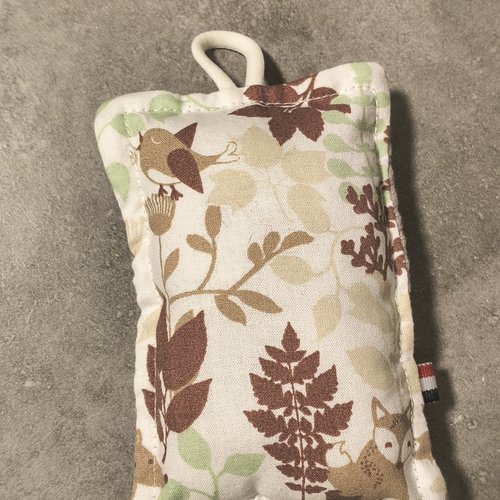 Éponge en coton renard et nid d'abeille